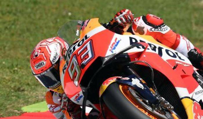 Marquez domina nelle terze libere