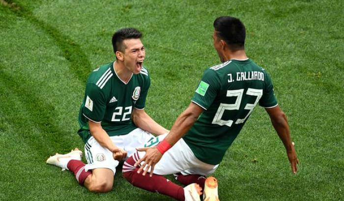 Il Messico batte i campioni del Mondo: Lozano mette in ginocchio la Germania