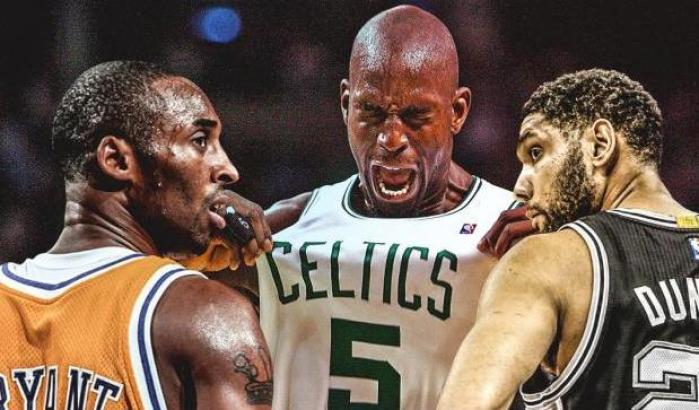 Kobe Bryant, Tim Duncan e Kevin Garnett entreranno a far parte della Basketball Hall of Fame