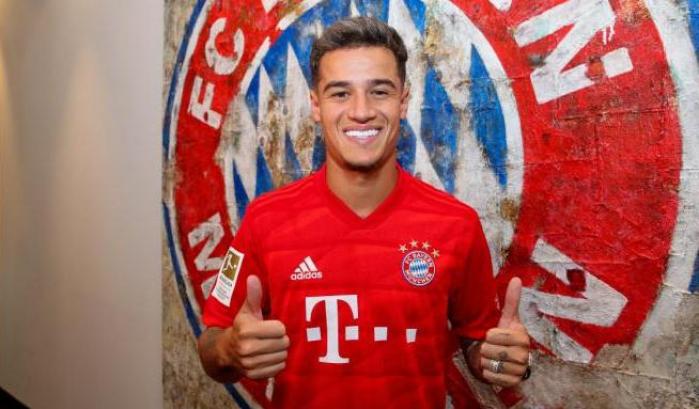 Bayern: Coutinho operato alla caviglia