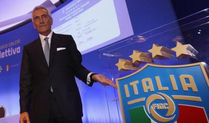 Il prossimo obiettivo del presidente Figc Gravina è riaprire parzialmente gli stadi in estate