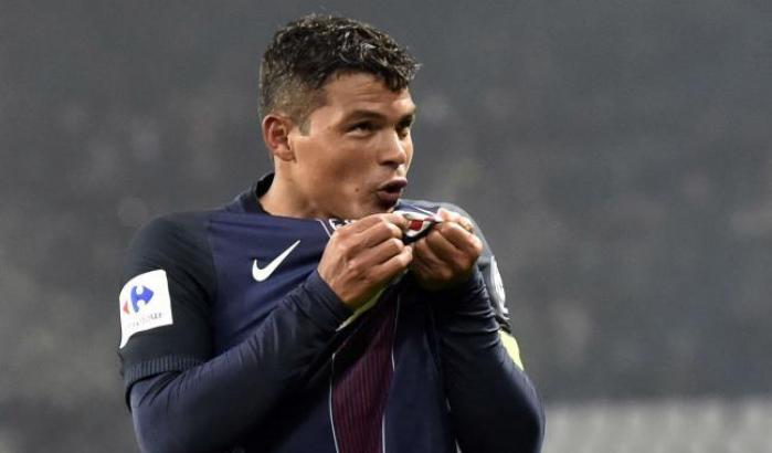 Il Psg non prolunga il contratto a Thiago Silva, è libero