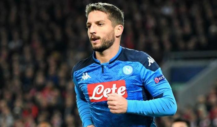 Mertens si rivede in allenamento: il Napoli ci spera