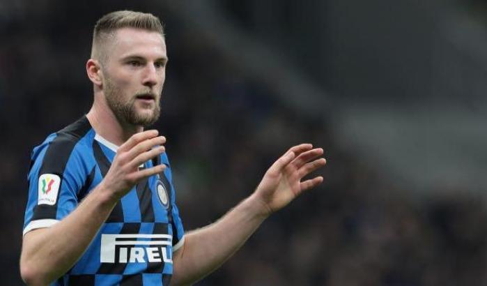 Skriniar è stato squalificato per tre giornate per un insulto all'arbitro e una bestemmia