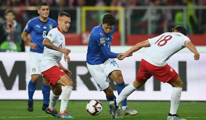 Le pagelle degli Azzurri dopo Polonia-Italia: Barella il migliore, Chiesa sbaglia troppo