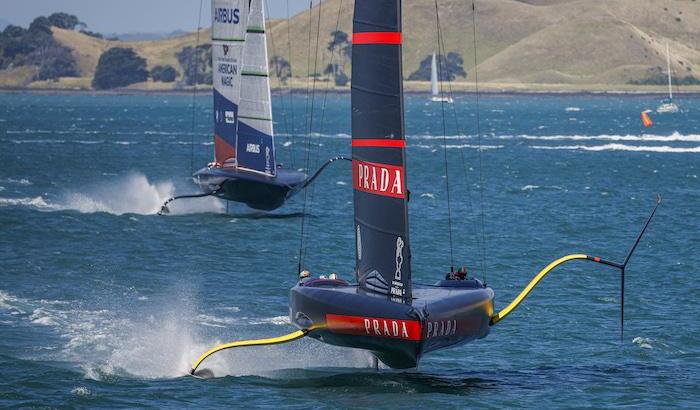 Luna Rossa, buona la prima! (giornata)