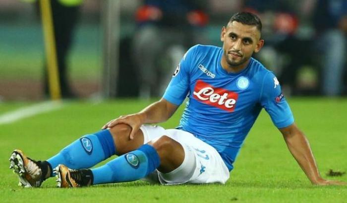 Brutte notizie in casa Napoli: Ghoulam si rompe il crociato del ginocchio sinistro