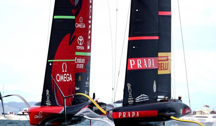 Luna Rossa combatte, ma non basta: New Zealand si prende il match point