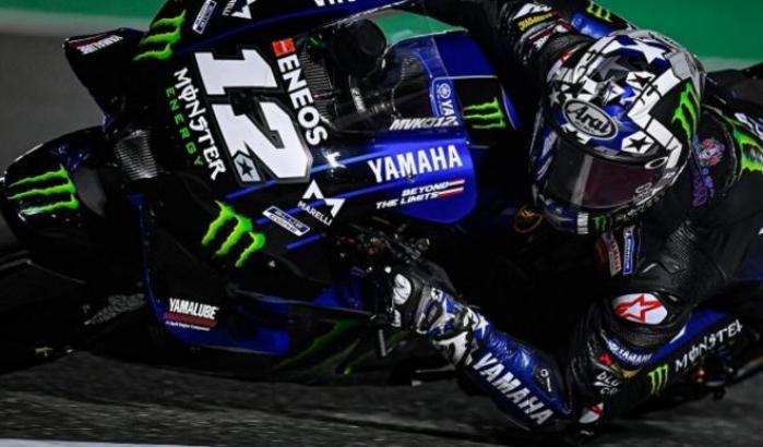 In Qatar vince Vinales, Bagnaia finisce terzo. Male Rossi 12°