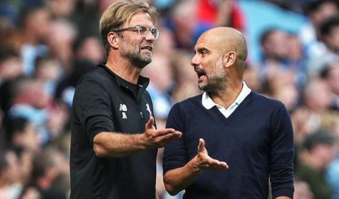 Guardiola e Klopp contro il nuovo formato della Champions League voluto dall'Uefa