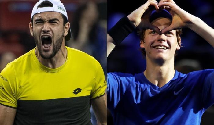 Il tennis italiano sempre più in alto: Berrettini e Sinner si confermano in Top 20