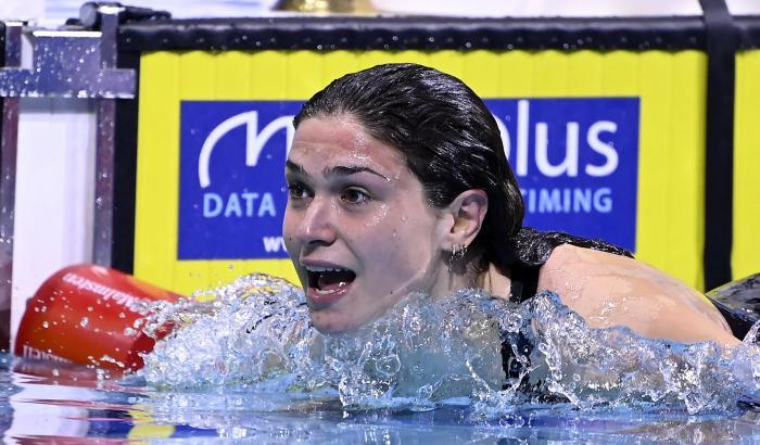 A 16 anni Benedetta Pilato conquista il record del mondo sui 50 rana agli Europei di Budapest