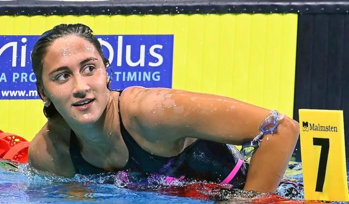 Quadarella super: vince la terza medaglia d'oro agli Europei nei 400 stile libero