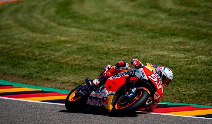 Marquez rinasce al Sachsenring, alle spalle dello spagnolo Oliveira e Quartararo