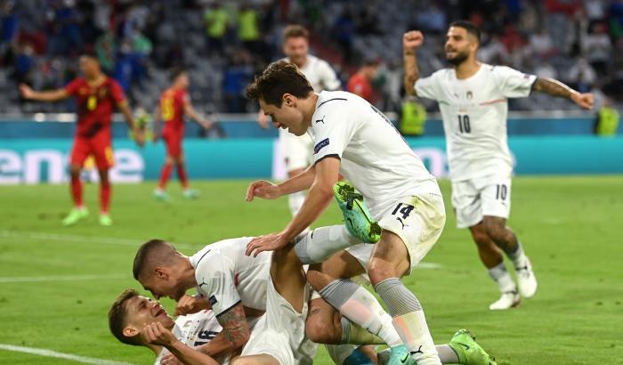 L'Italia supera 2-1 il Belgio e vola in semifinale. Prossimo step la Spagna di Luis Enrique.