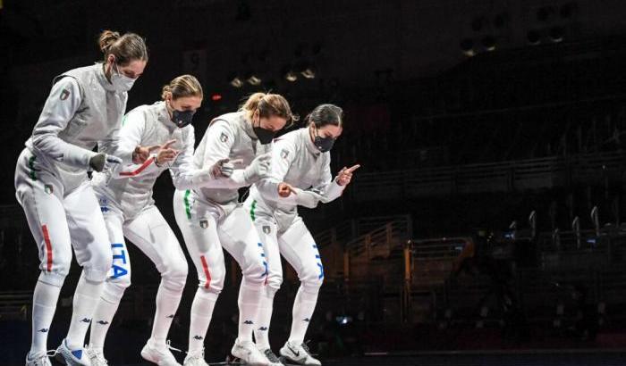 Fioretto femminile di bronzo: vittoria per 45-23 nella finalina contro gli Usa