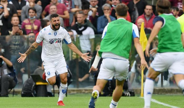 La prima di Colantuono alla Salernitana è quasi da incubo: all'Arechi l'Empoli vince 4-2