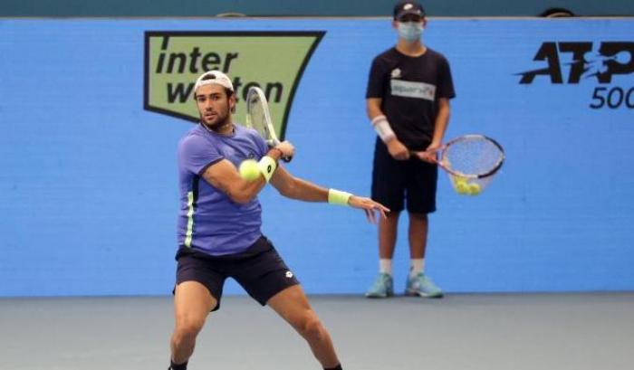 Atp500 a Vienna: Berrettini eliminato ai quarti per mano del baby fenomeno Carlos Alcaraz