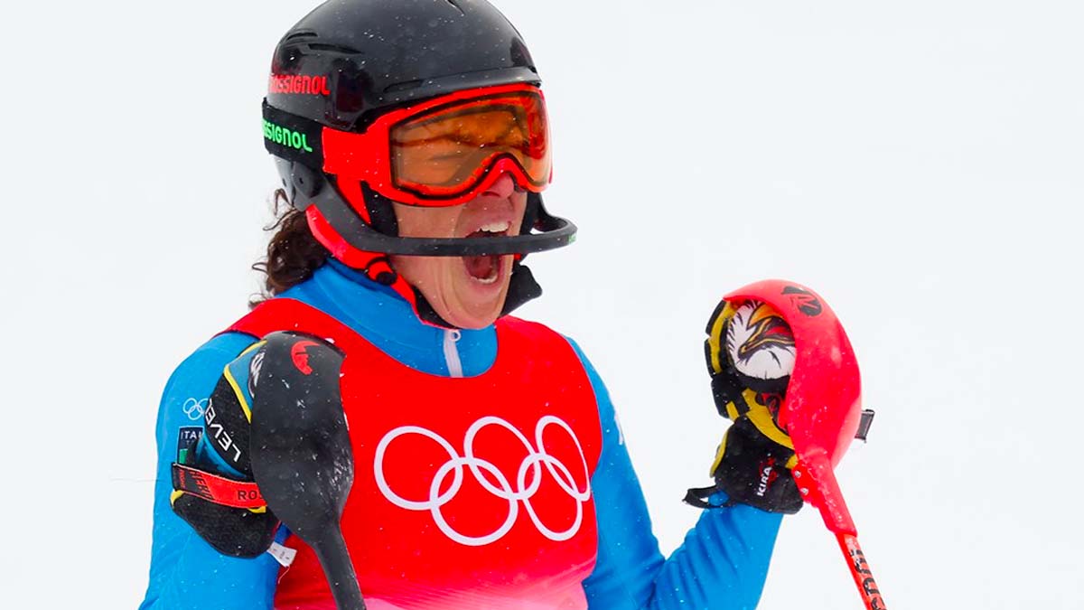 Federica Brignone è bronzo nella combinata, mai un'italiana sul podio