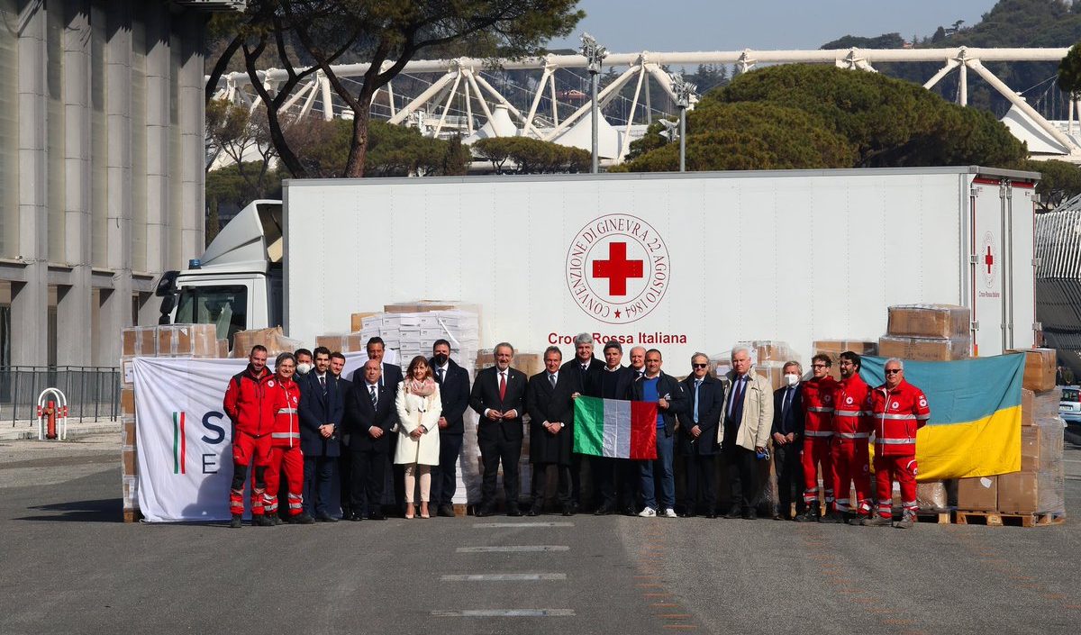 Ucraina, Sport e Salute con Croce Rossa in aiuto dei profughi